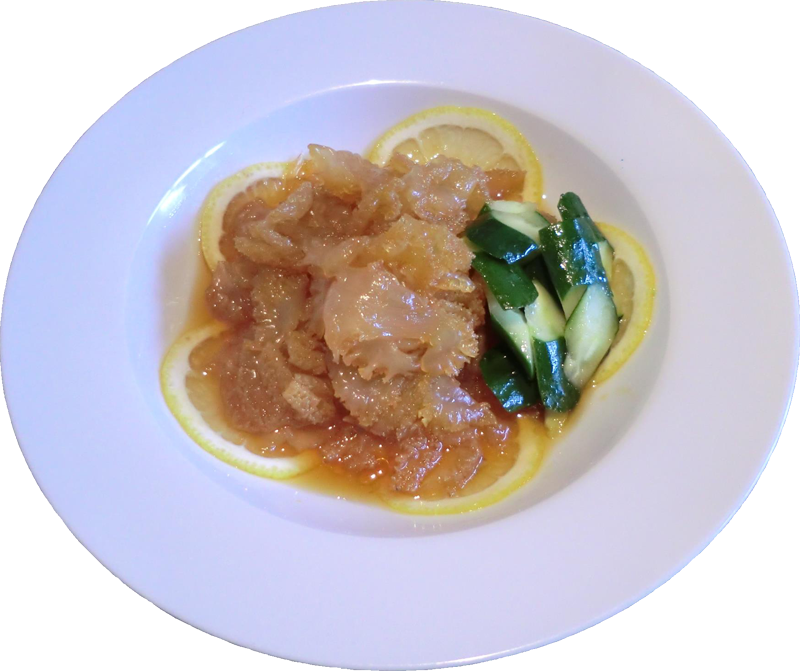 クラゲの冷菜