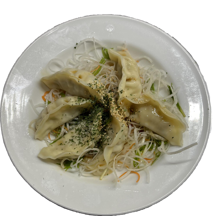 水餃子のさっぱりサラダ