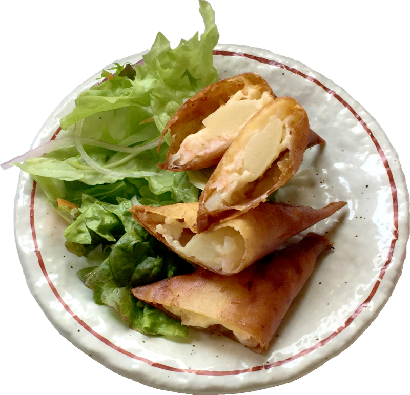 えびとチーズ春巻