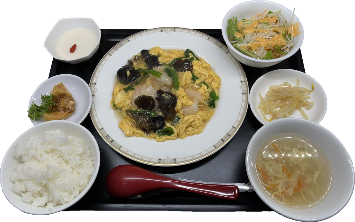エビと玉子のとろみ炒め