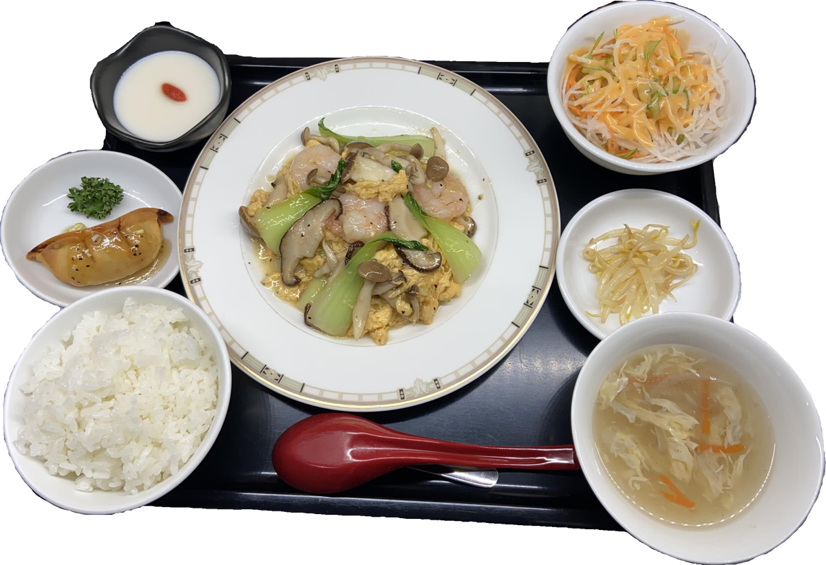 エビと玉子の旨塩炒め