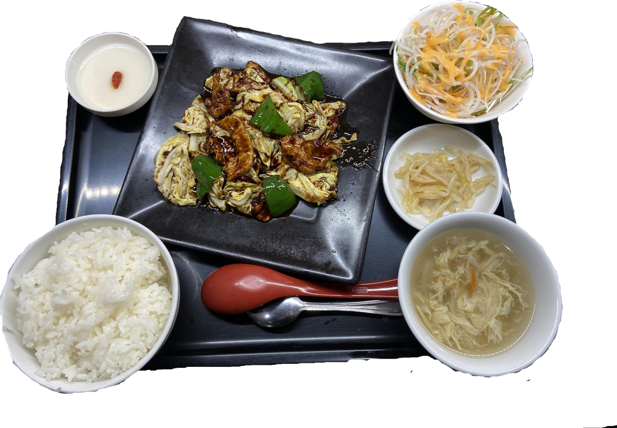 回鍋肉定食